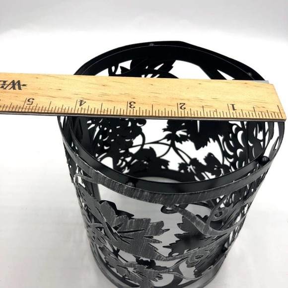 Scentsy Grape Vine Metal Black Warmer Wrap ONLY - Picture 7 of 11
